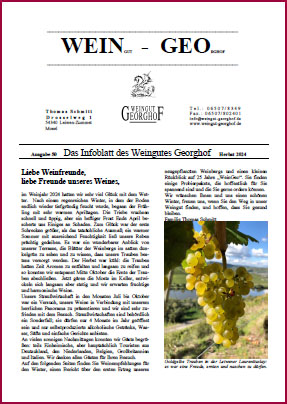 WEIN-GEO Ausgabe 50 - Herbst 2024