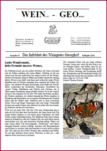 WEIN-GEO Ausgabe 51 - Frühjahr 2025